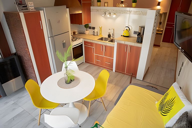 Semi two rooms on one floor