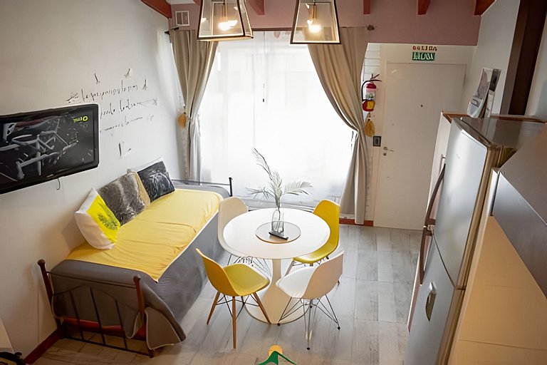 Semi two rooms on one floor
